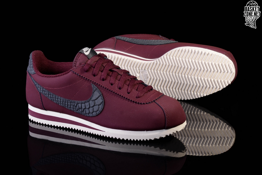 cortez nike maroon