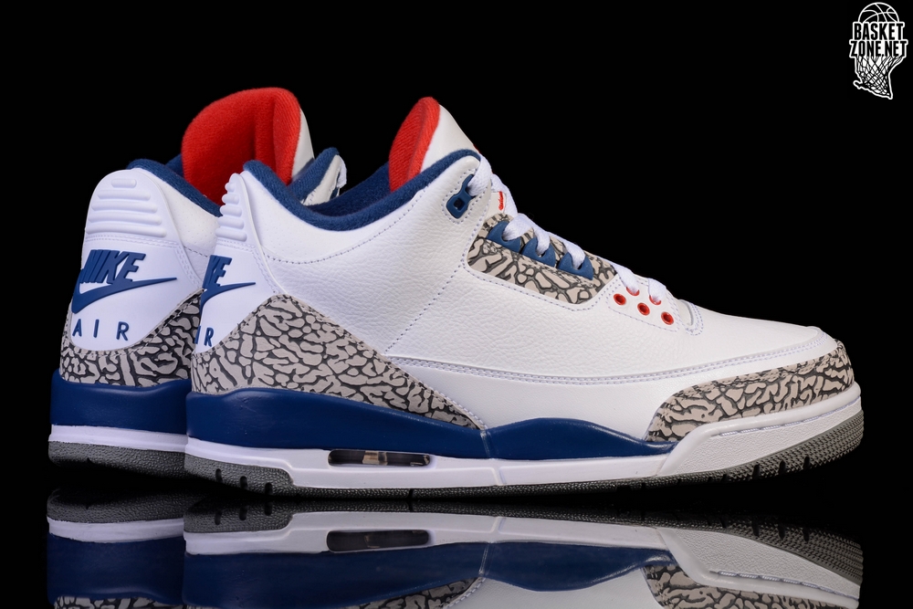 jordan retro 3 true blue mens