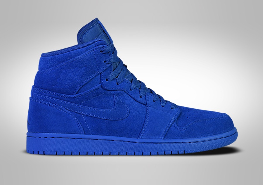 blue and white suede jordan 1