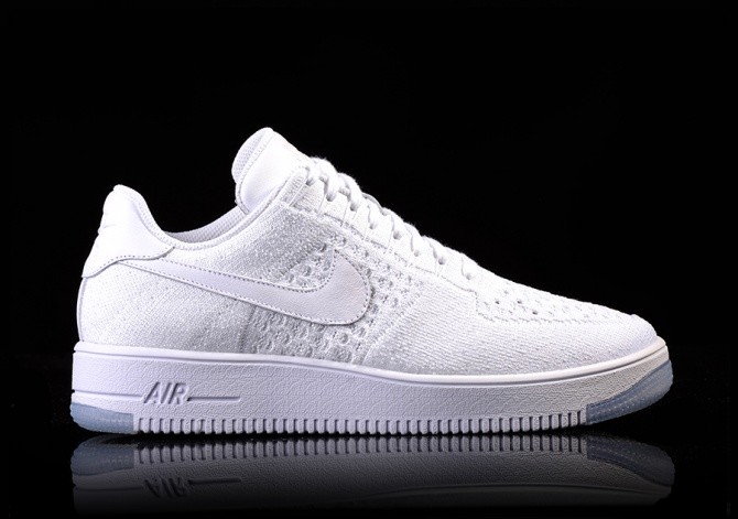 NIKE AIR FORCE 1 ULTRA FLYKNIT LOW WHITE-ICE