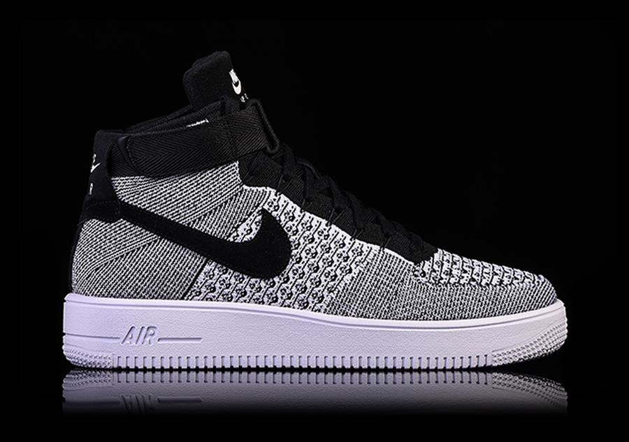 flyknit air force 1 mid