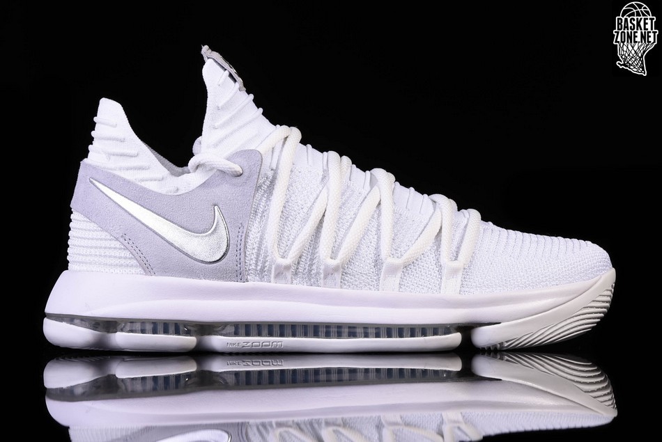 NIKE ZOOM KD 10 STILL KD WHITE CHROME por 107 50 Basketzone