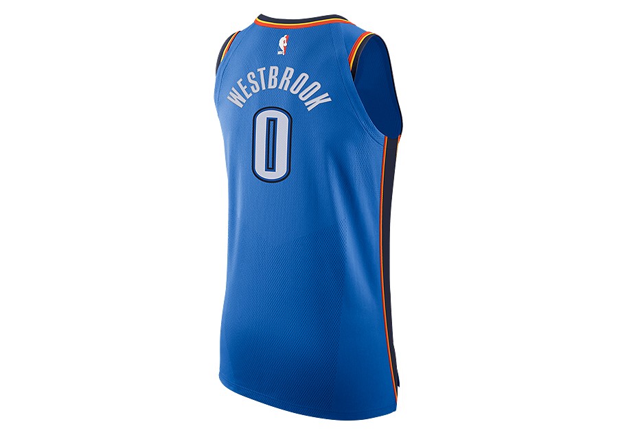 Thunder westbrook outlet jersey