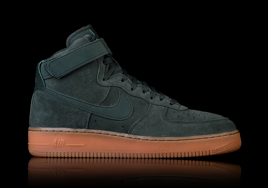 NIKE AIR FORCE 1 HIGH 07 LV8 SUEDE GREEN per 95 00 Basketzone