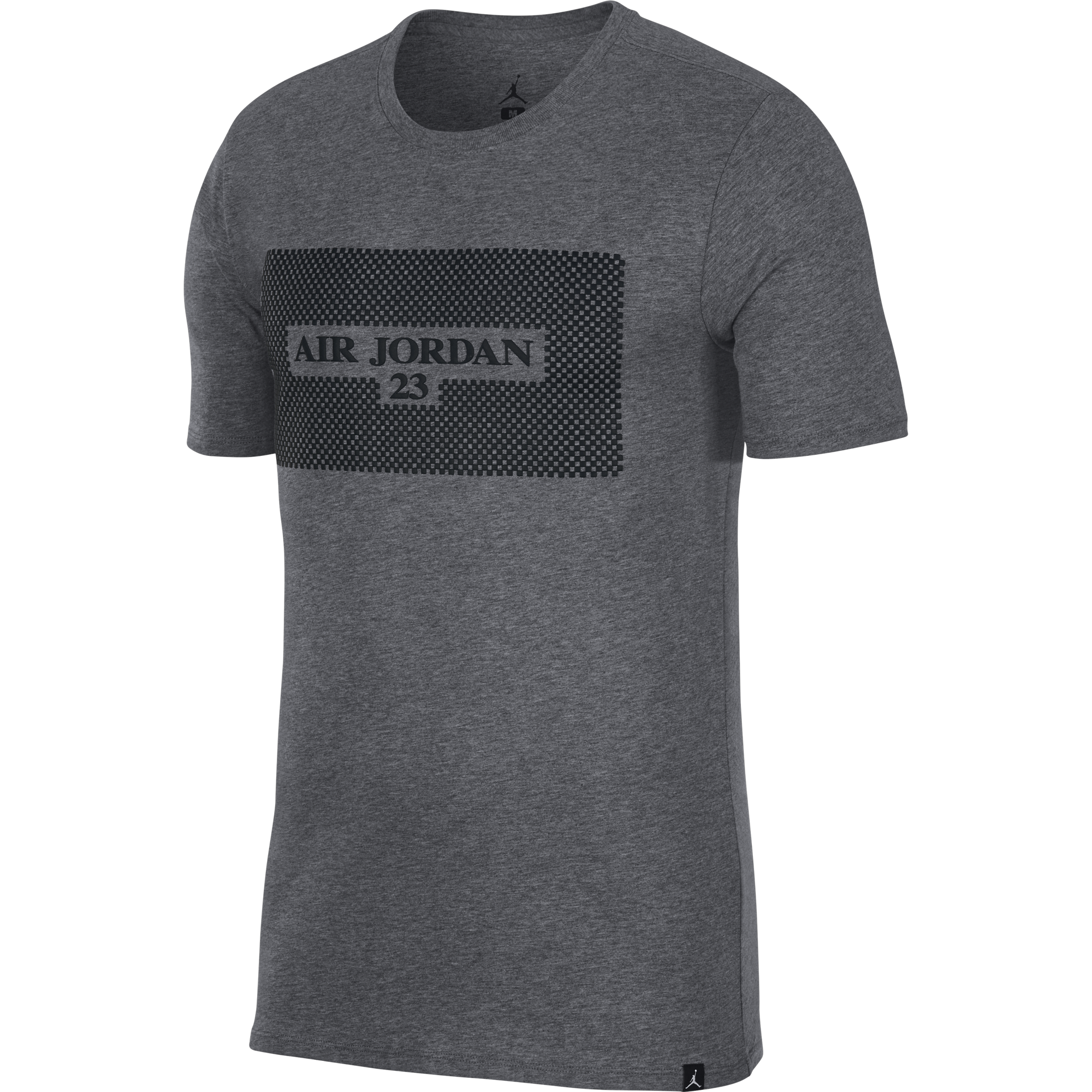 NIKE AIR JORDAN SPORTSWEAR AJ 10 GRAPHIC 1 TEE CARBON HEATHER