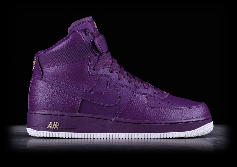 purple nike air force 1