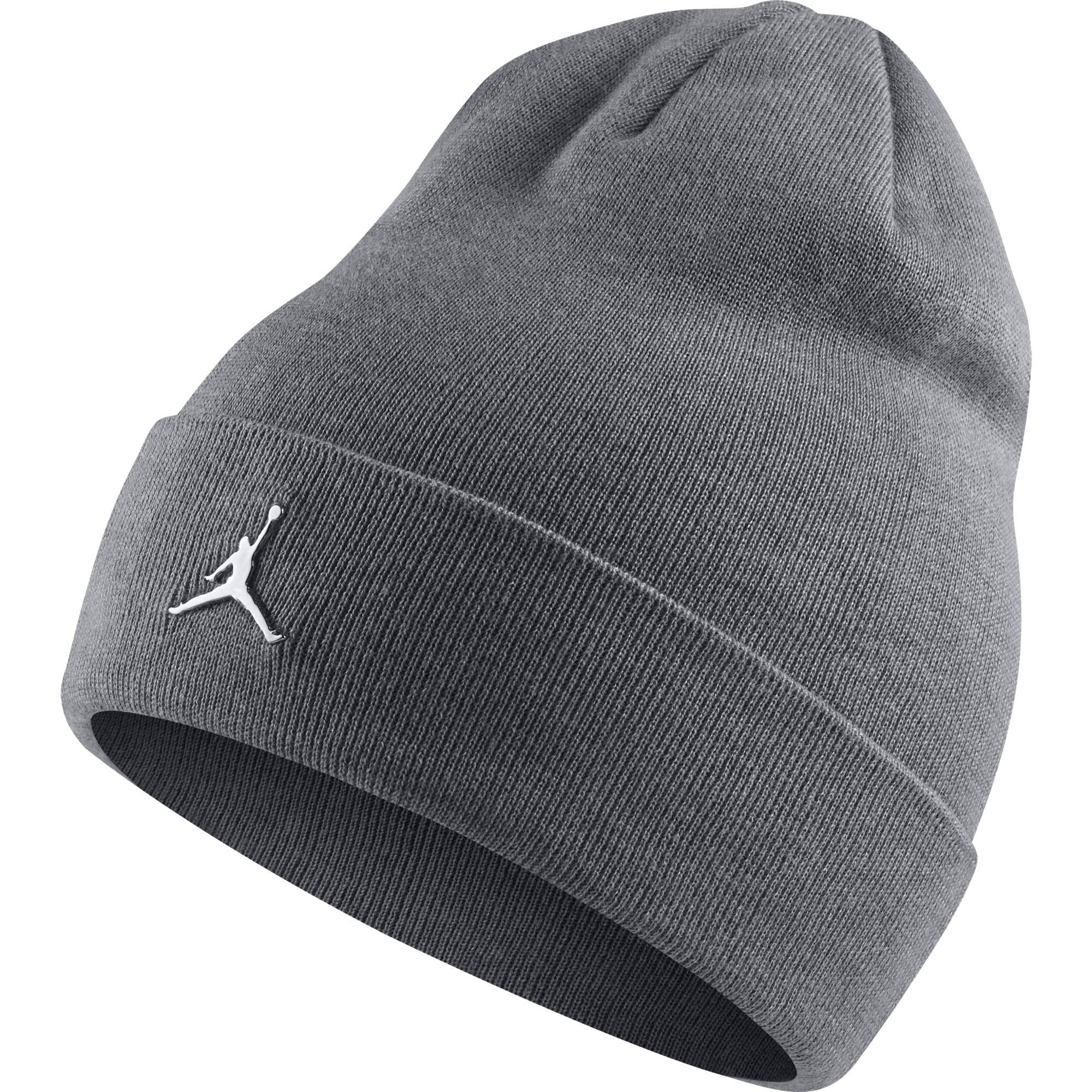 NIKE AIR JORDAN CUFFED BEANIE CARBON HEATHER