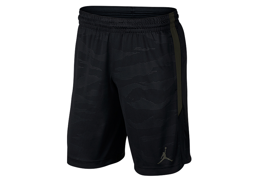 NIKE AIR JORDAN 23 ALPHA DRY KNIT PRINT SHORTS BLACK per 32 50 Basketzone