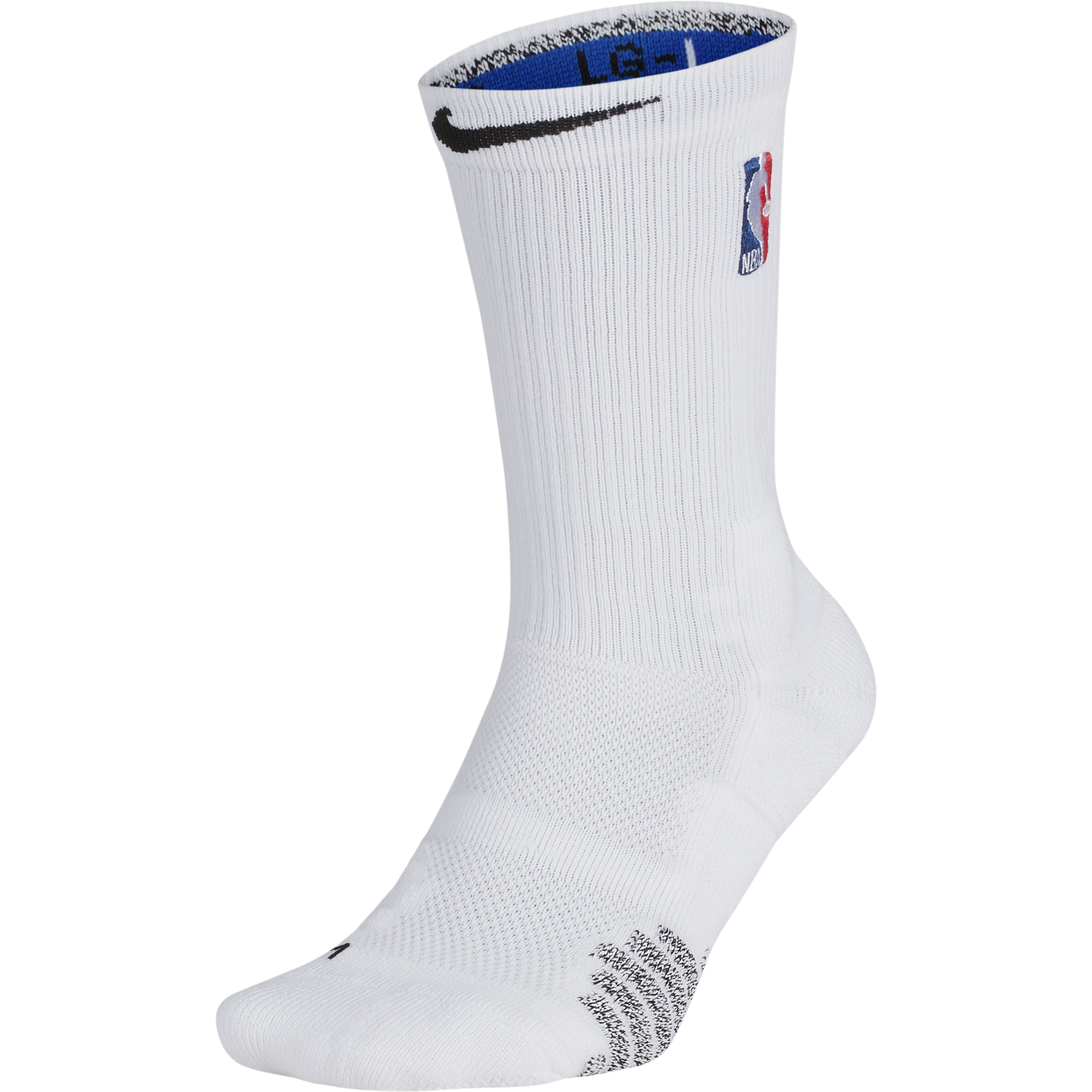 NIKE QUICK CREW - NBA SOCKS WHITE