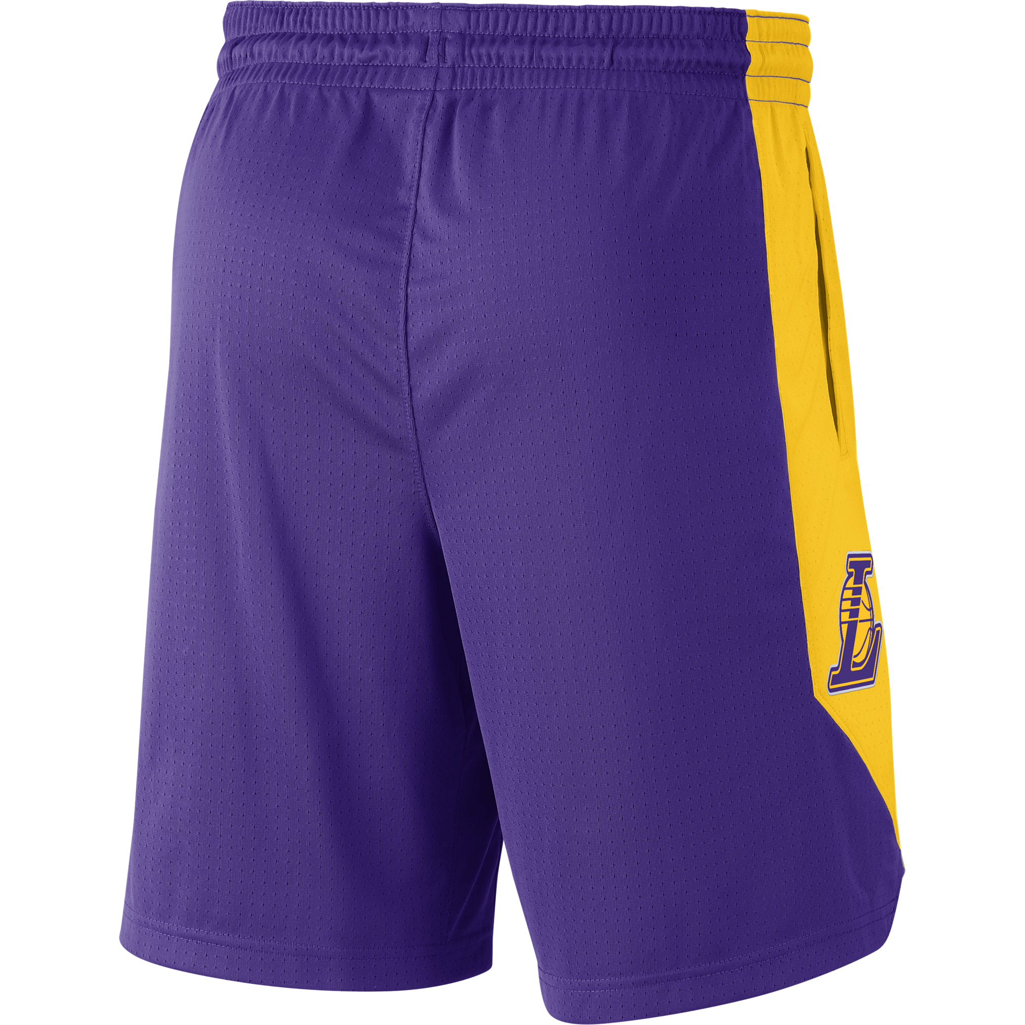 Nike Nba Los Angeles Lakers Practice Shorts For 40 00 Kicksmaniac Com