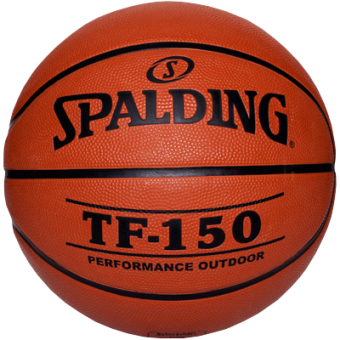 SPALDING TF-150 OUTDOOR FIBA LOGO (SIZE 5)