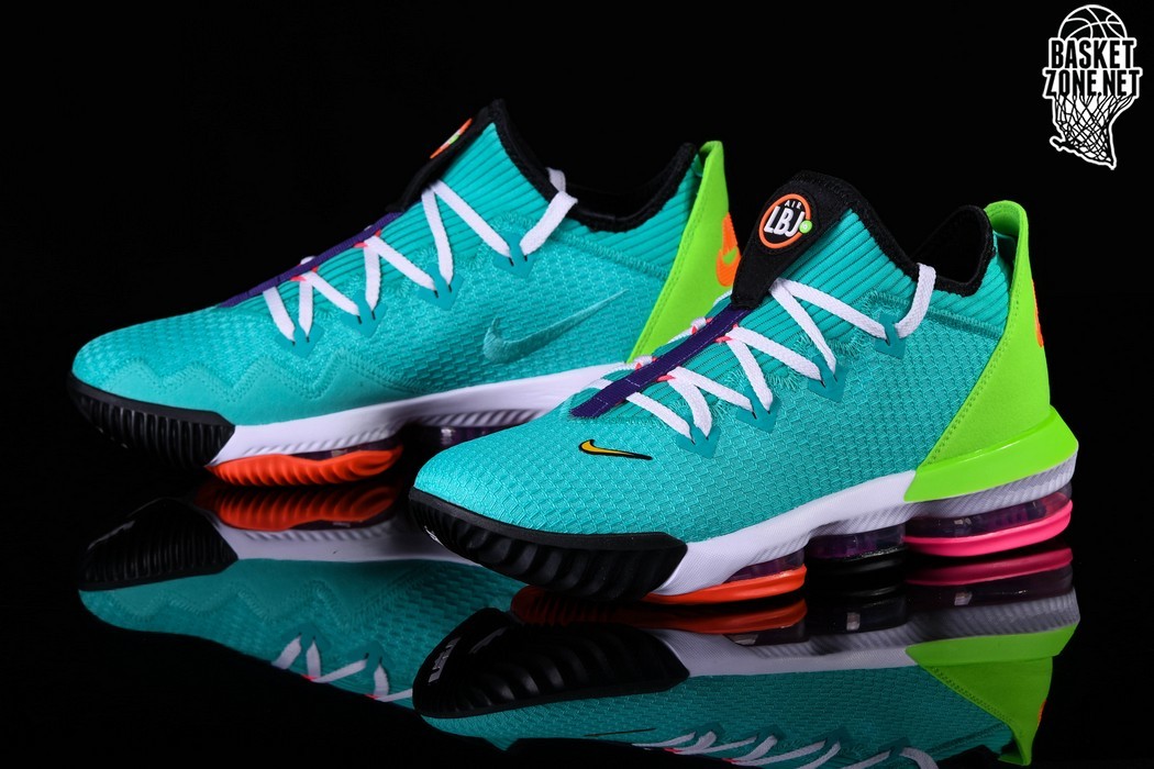 NIKE LEBRON 16 LOW HYPER JADE price €179.00 | Basketzone.net