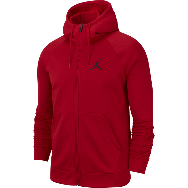 NIKE AIR JORDAN 23 ALPHA THERMA FLEECE HOODIE GYM RED