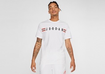 NIKE AIR JORDAN CREW TEE WHITE