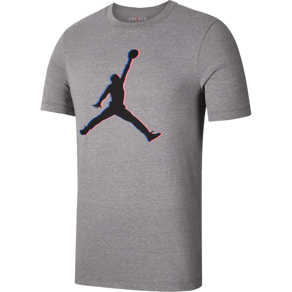 NIKE AIR JORDAN JUMPMAN 23D TEE CARBON HEATHER