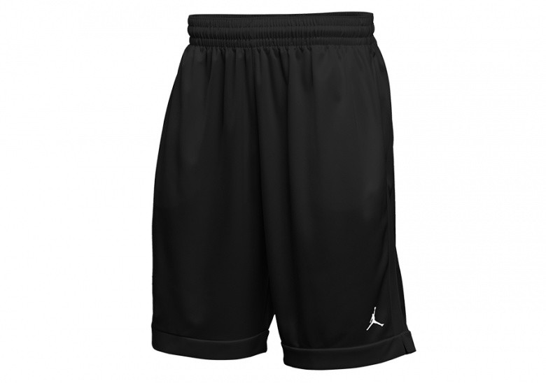 NIKE AIR JORDAN PRACTICE BASKETBALL SHORT BLACK