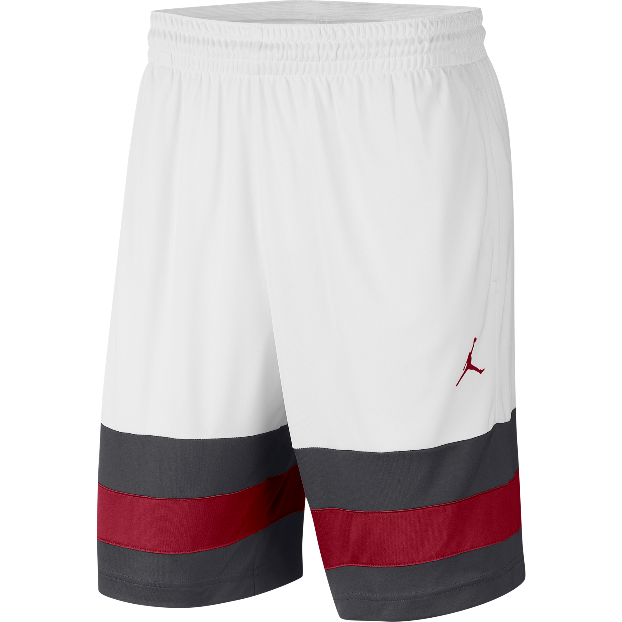 NIKE AIR JORDAN JUMPMAN SHORTS WHITE