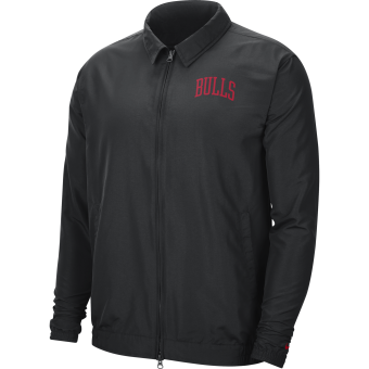 NIKE NBA CHICAGO BULLS ESSENTIAL LIGHTWEIGHT JACKET BLACK