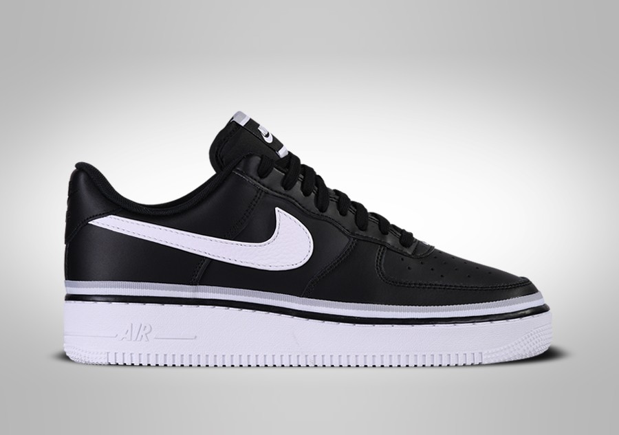 NIKE AIR FORCE 1 LOW 07 LV8 BLACK WHITE WOLF GREY price 107.50 Basketzone