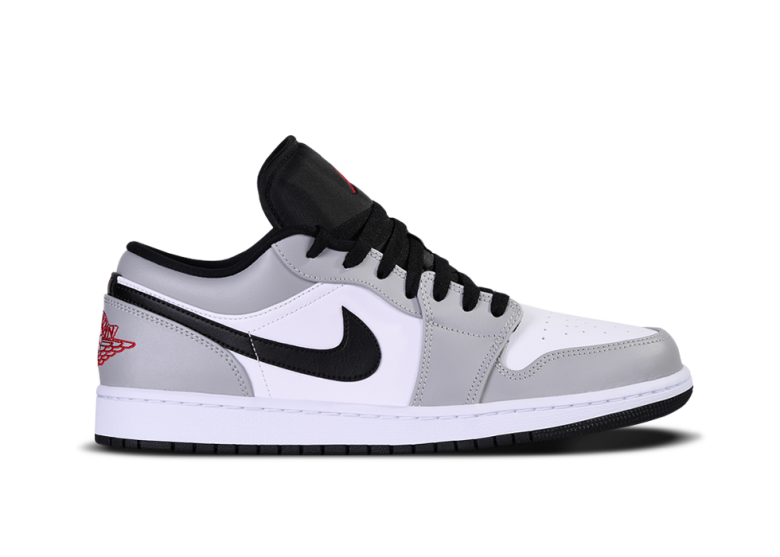 NIKE AIR JORDAN 1 RETRO LOW GS LIGHT SMOKE GREY
