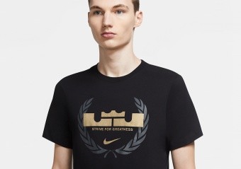 Lebron james nike t shirts online