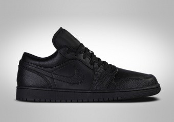 NIKE AIR JORDAN 1 RETRO LOW GS TRIPLE BLACK price $127.50