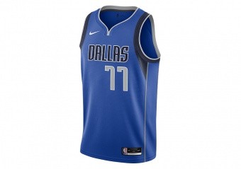 NIKE NBA DALLAS MAVERICKS LUKA DONČIĆ ICON EDITION SWINGMAN JERSEY GAME ROYAL