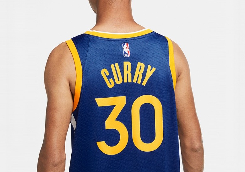 Nike Nba Golden State Warriors Stephen Curry Icon Edition Swingman Jersey Rush Blue Price 50 Basketzone Net
