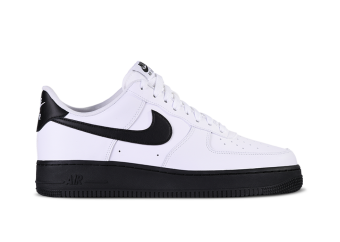 NIKE AIR FORCE 1 LOW '07 WHITE BLACK MIDSOLE
