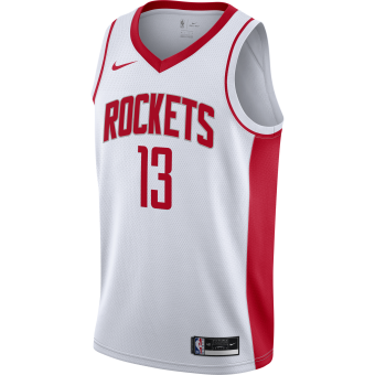 Nike NBA Houston Rockets James Harden Jersey White