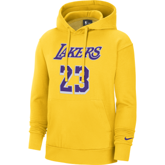 Nike Los Angeles Lakers NBA Lebron James 23 Hoodie Black Size 