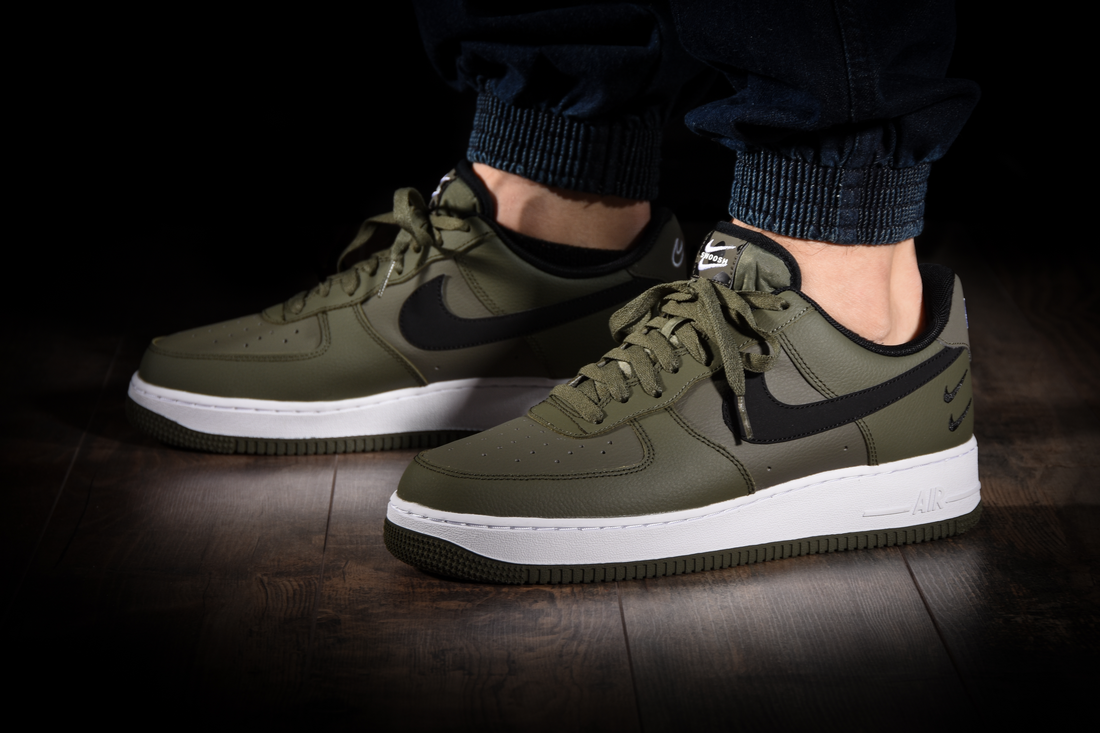 NIKE AIR FORCE 1 LOW 07 DOUBLE SWOSH OLIVE per 130 00 kicksmaniac