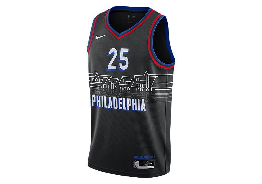 Ben simmons jersey city edition discount