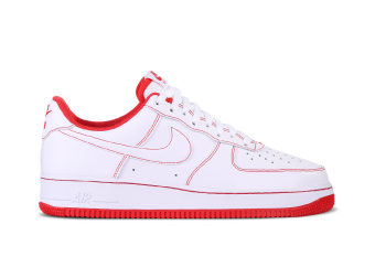 Nike Air Force 1 '07 LV8 Suede Red Stardust/Dragon Red - AA1117