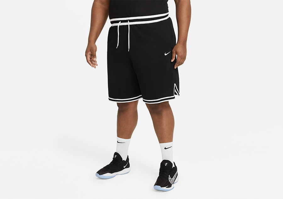 Nike Performance NBA GOLDEN STATE WARRIORS NBA SWINGMAN SHORT - Pantaloncini  sportivi - black/white/nero 
