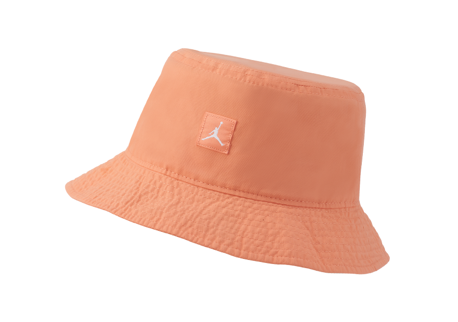 NIKE AIR JORDAN JUMPMAN WASHED BUCKET CAP CRIMSON BLISS
