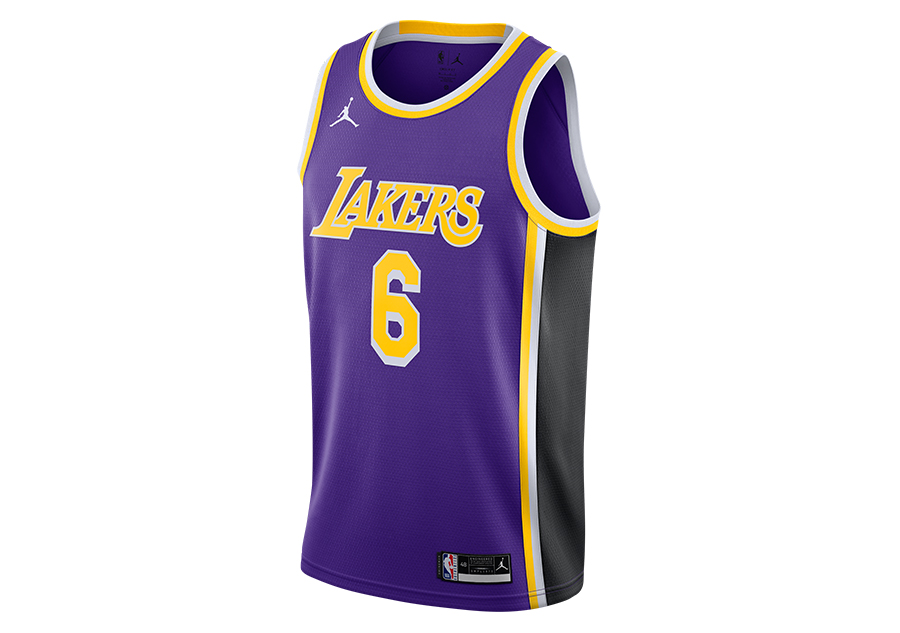 Lebron James LA Lakers Jersey Mens Small 40 Purple Nike City Edition  Basketball