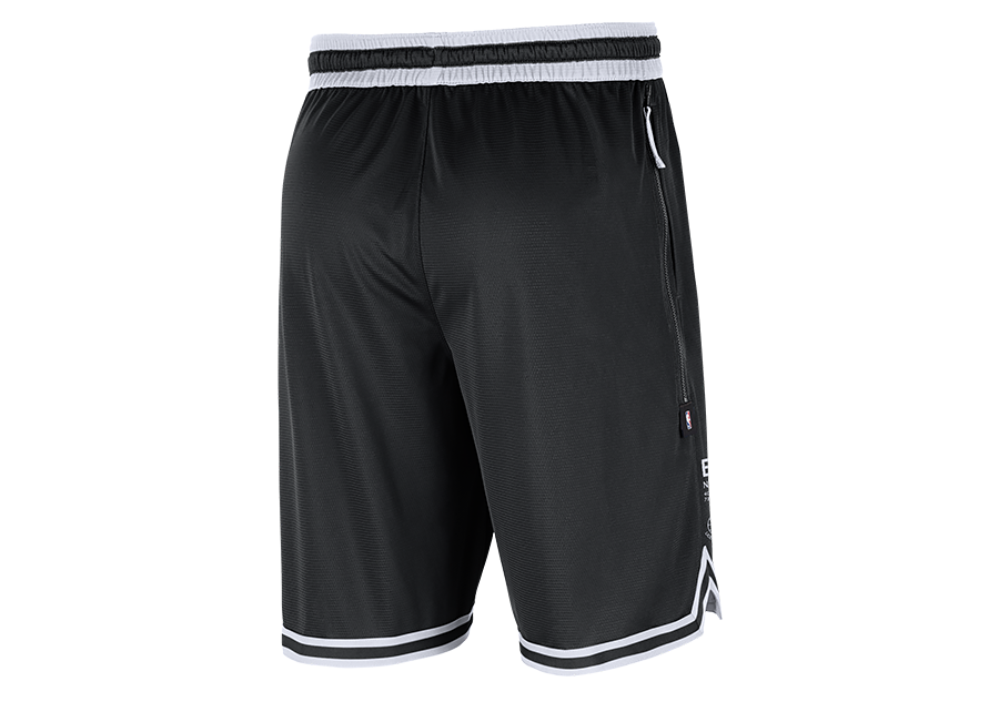 NIKE NBA BROOKLYN NETS DNA COURTSIDE SHORTS BLACK