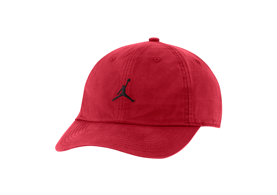 NIKE JORDAN H86 JUMPMAN WASHED CAP GYM RED