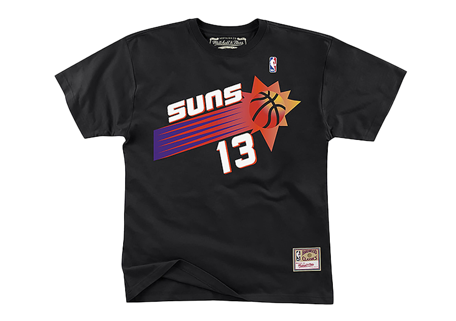 MITCHELL & NESS NAME&NUMBER TEE PHOENIX SUNS – STEVE NASH