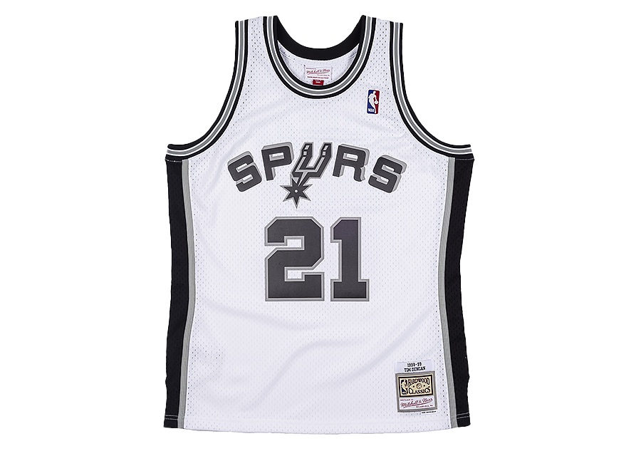 MITCHELL & NESS NBA SWINGMAN JERSEY SAN ANTONIO SPURS - TIM DUNCAN #50