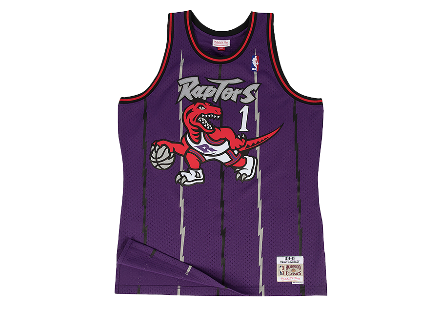 MITCHELL & NESS NBA SWINGMAN JERSEY TORONTO RAPTORS - TRACY MCGRADY #1