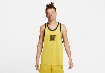 NIKE DRI-FIT STARTING FIVE TANK JERSEY VIVID SULFUR