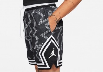 Jordan diamond sales shorts black