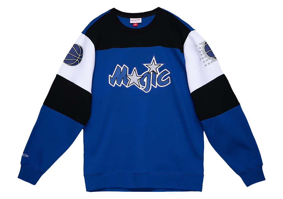 MITCHELL & NESS OVERTIME FLEECE CREW SWEATSHIRT ORLANDO MAGIC