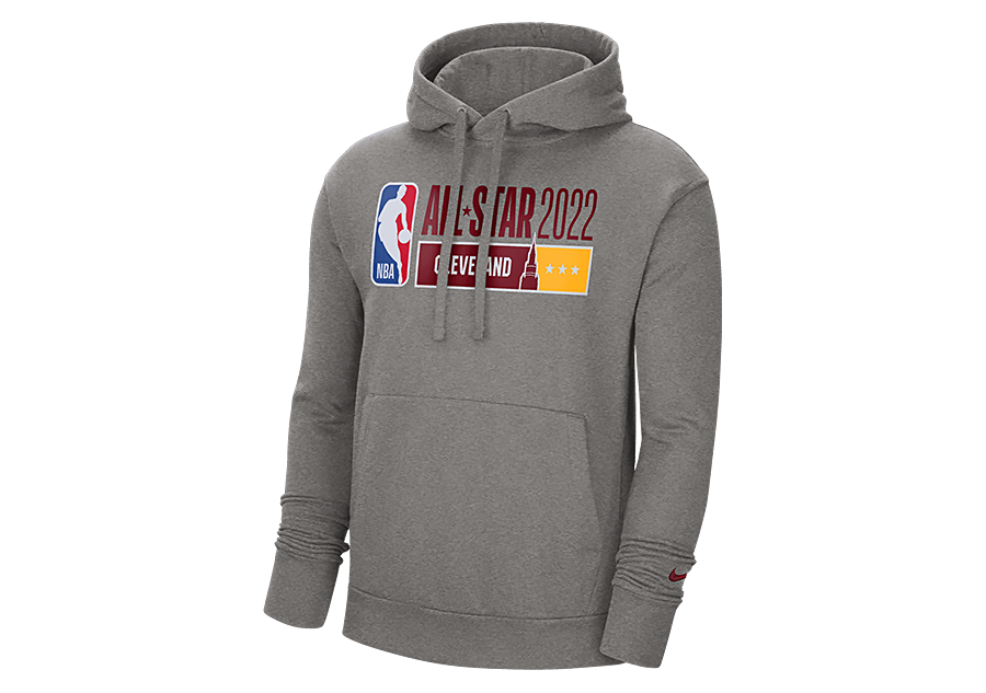 NIKE FLEECE ESSENTIAL ALL-STAR WEEKEND 2022 DARK GREY HEATHER