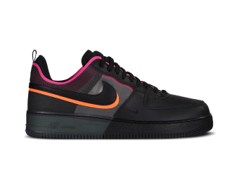 Nike air force 1 low pink orange black just do it hot sale