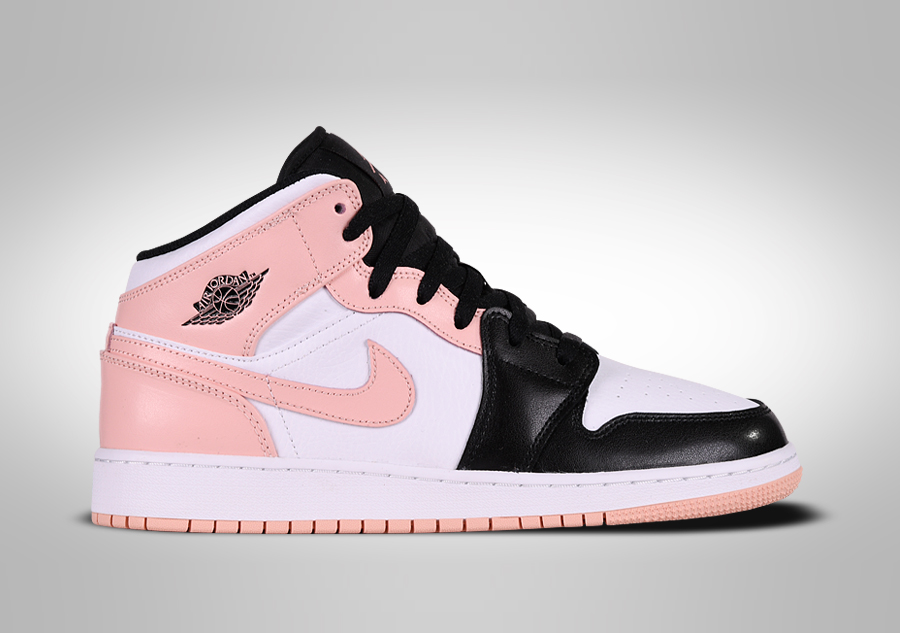 NIKE AIR JORDAN 1 RETRO MID GS ARCTIC ORANGE BLACK TOE per 232 50 Basketzone