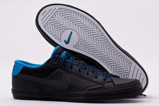 NIKE CAPRI II BLACK BLUE price 55.00 Basketzone