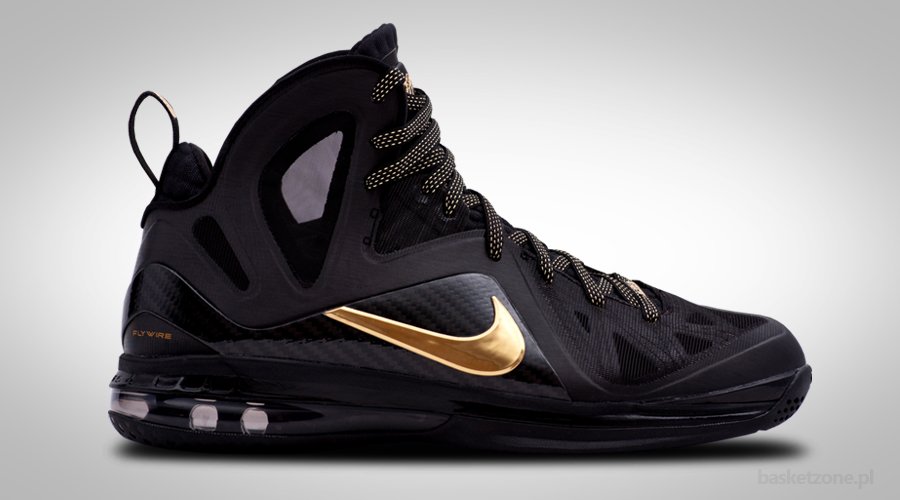 NIKE LEBRON 9 P.S. ELITE AWAY BLACK METALLIC GOLD per 575 00